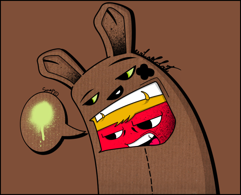 Evil Rabbit by Snap
