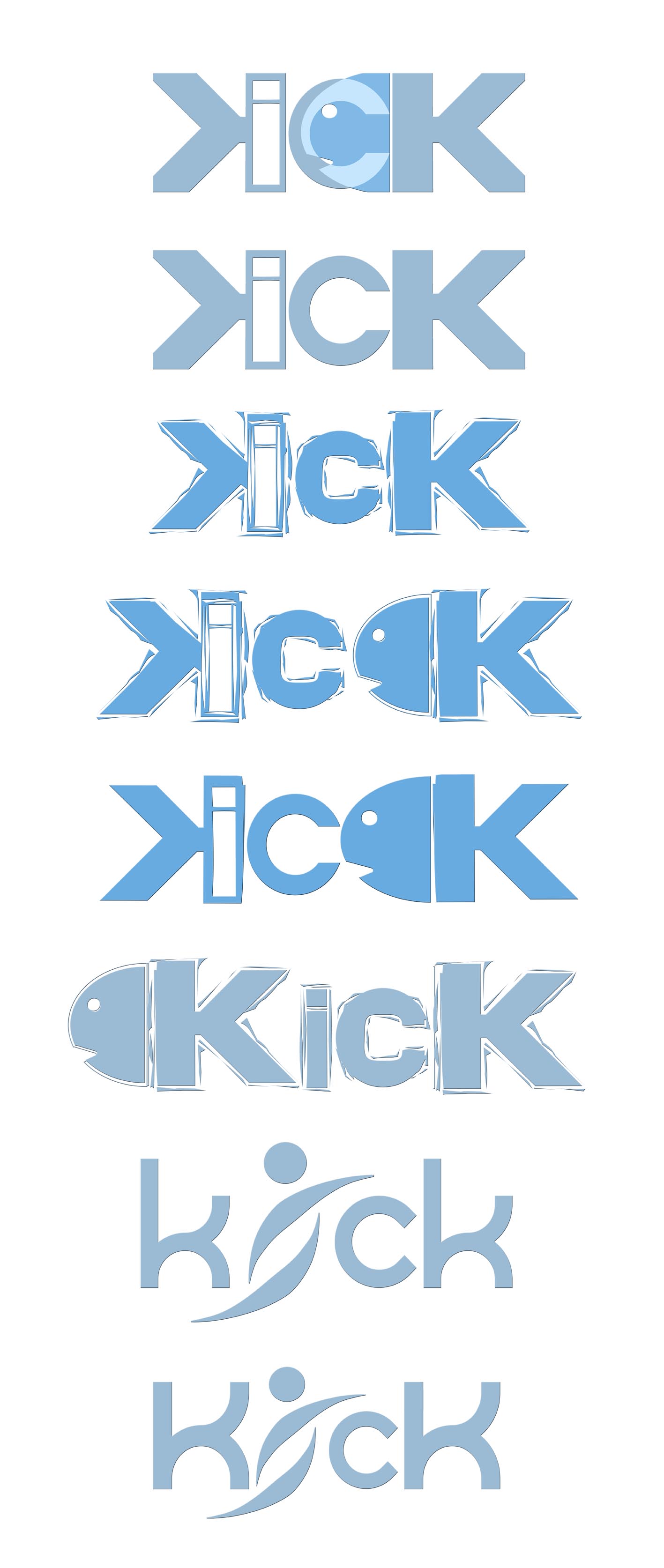 Kick Logo by Hewen