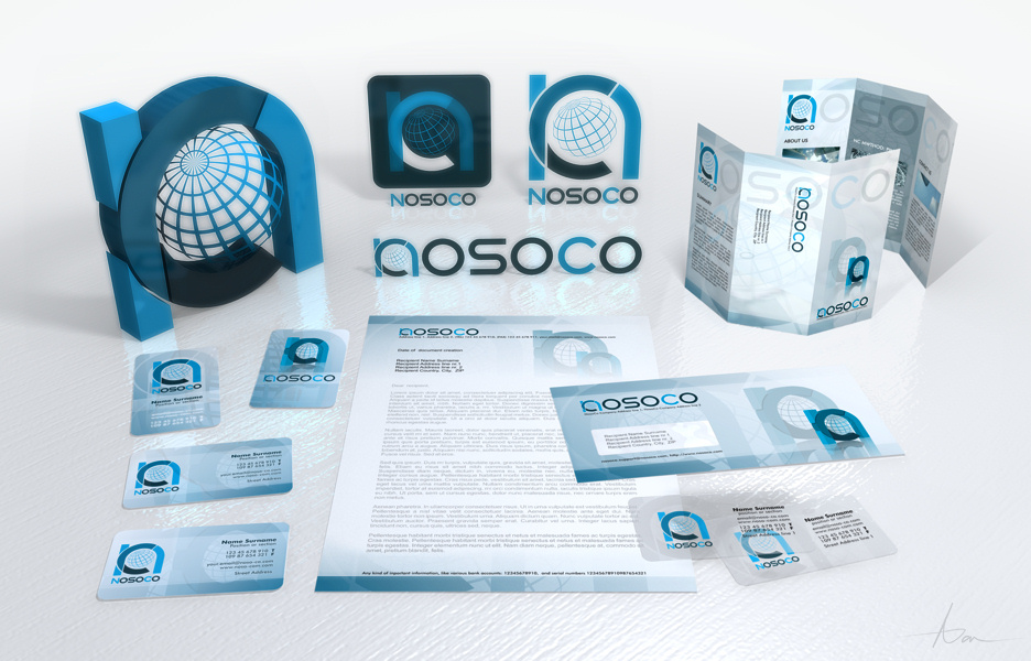 NosoCo visual identity by adam|bar