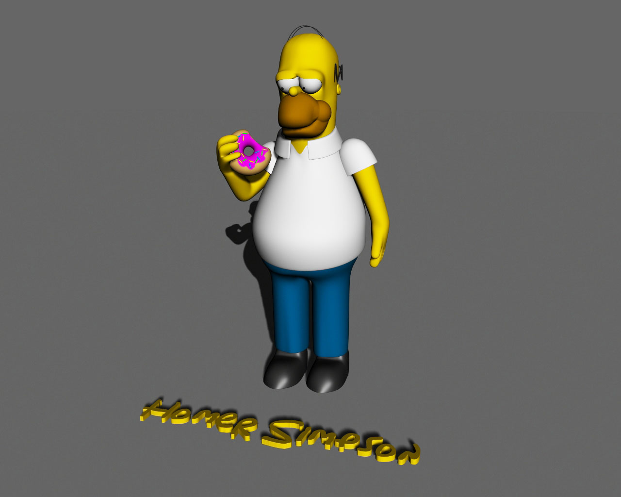 Homer Simpson by Kec