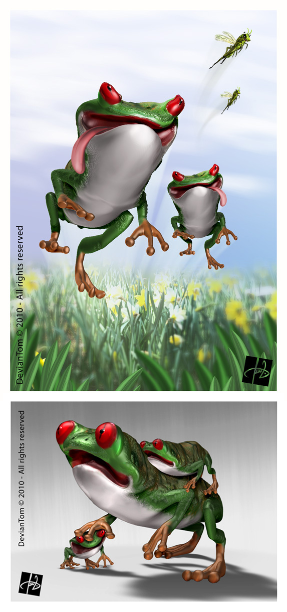 Frogz by devianTom