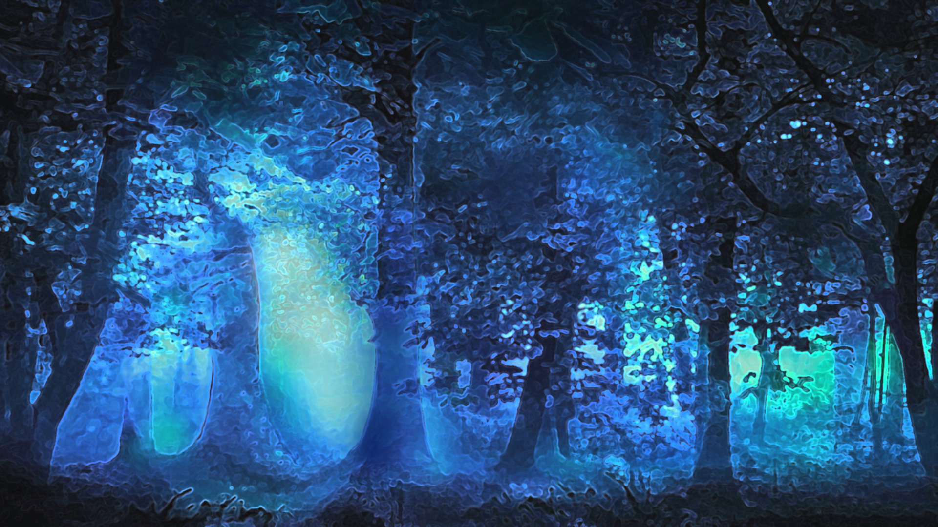 Mistical forest by Glih_x