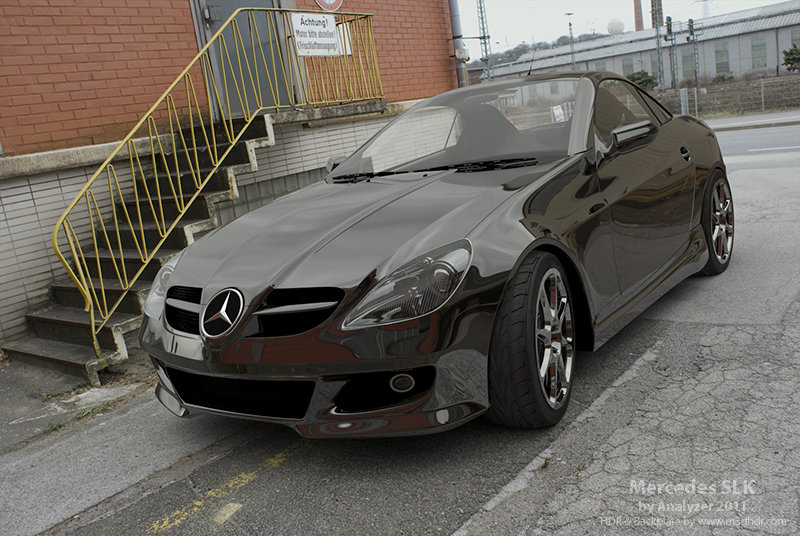 Mercedes SLK 2008 - 3D by analyzer
