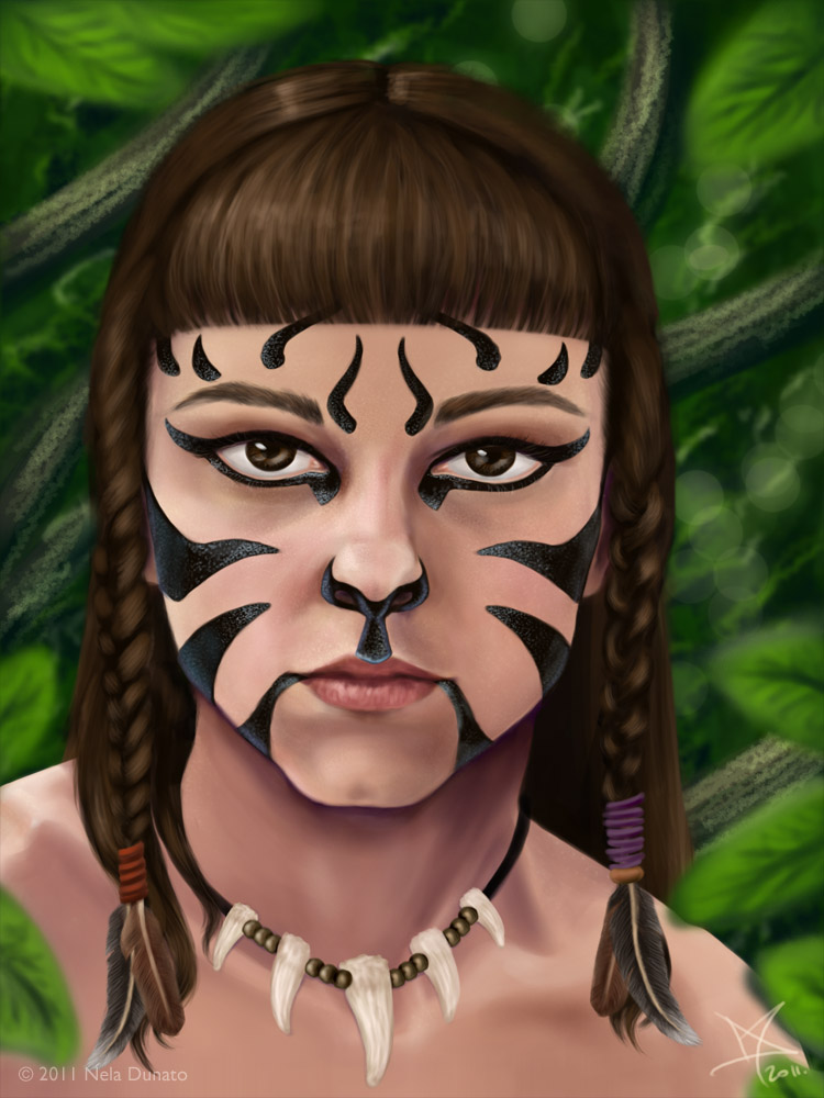 War paint by nel`chee