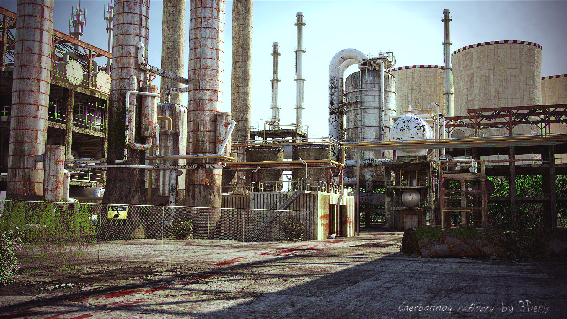 Caerbannog refinery by Denis Ivankovic