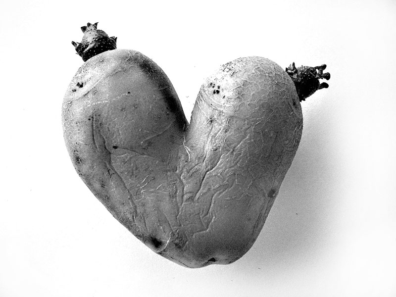 heart shaped potato by che.UP